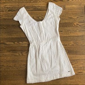 Mini Fitted Lace Dress